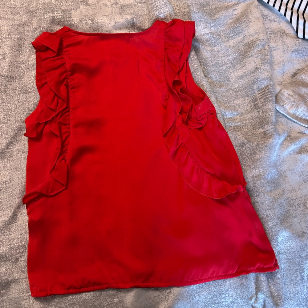 Sleeveless Geometric Pattern Blouse - image 4